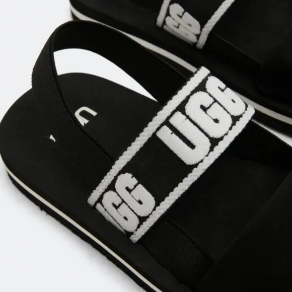 UGG Zuma sling sandals black Youth/ Women's7