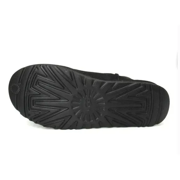 UGG CLASSIC SHORT ll SHEEPSKIN WOMEN'S BOOTS IN BLACK