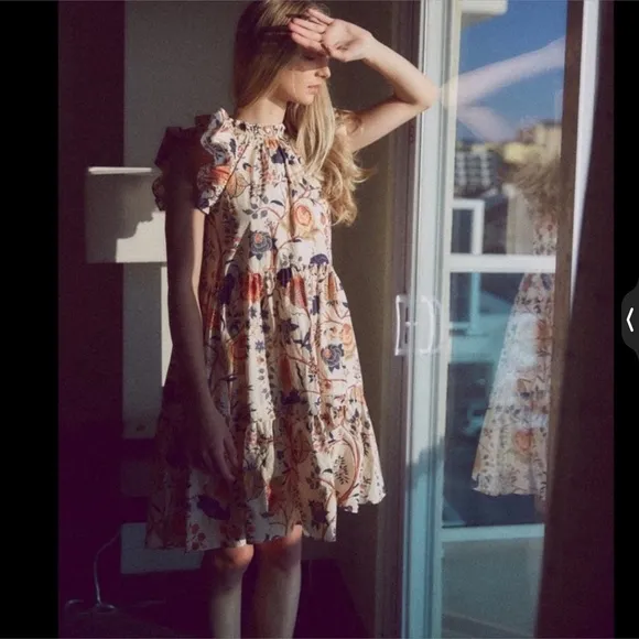 ULLA JOHNSON Eden mini dress Sz 2