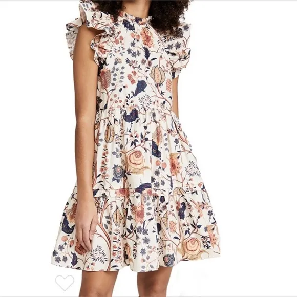 ULLA JOHNSON Eden mini dress Sz 2