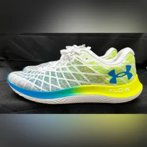 Under Armour Flow Velocity Men’s Running 11.5 Green/BlueWhite Preowned–Bluetooth