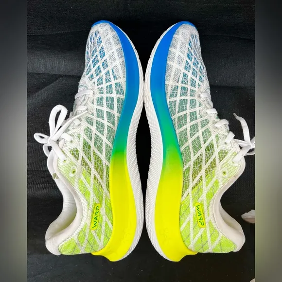 Under Armour Flow Velocity Men’s Running 11.5 Green/BlueWhite Preowned–Bluetooth