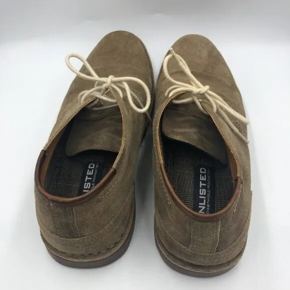 Unlisted Kenneth Cole Men's Taupe Suede Chukka Boots Lace Up Size 11