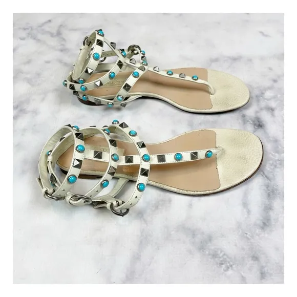 Valentino Garavani Rolling Rockstud Sandals