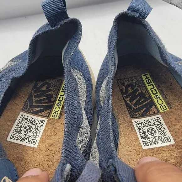 Vans UltraRange Vr3 Mens 10.5 Blue Sneaker Shoes Casual Athletic Outdoors
