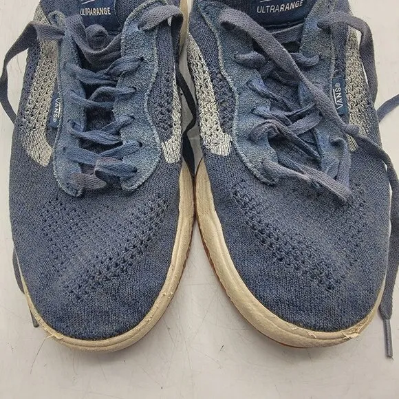 Vans UltraRange Vr3 Mens 10.5 Blue Sneaker Shoes Casual Athletic Outdoors