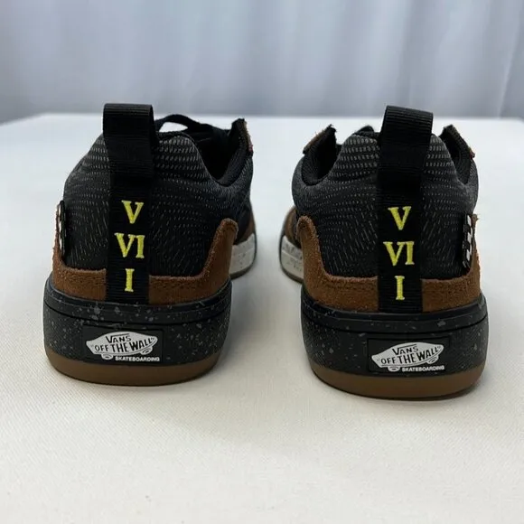 Vans Unisex Adults Zahba VN0007QQBF0 Zion Wright Brown Sneaker Shoes Sz M9 W10.5