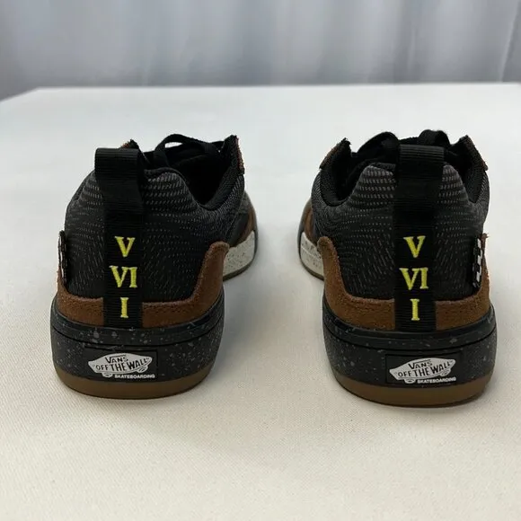 Vans Unisex Adults Zahba VN0007QQBF0 Zion Wright Brown Sneaker Shoes Sz M9 W10.5