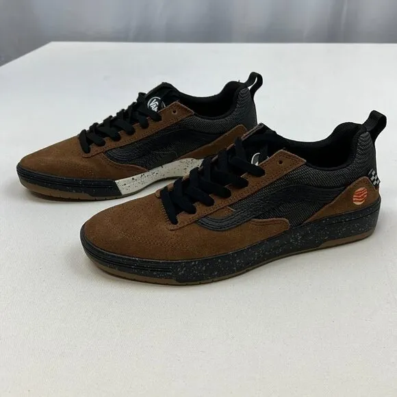 Vans Unisex Adults Zahba VN0007QQBF0 Zion Wright Brown Sneaker Shoes Sz M9 W10.5
