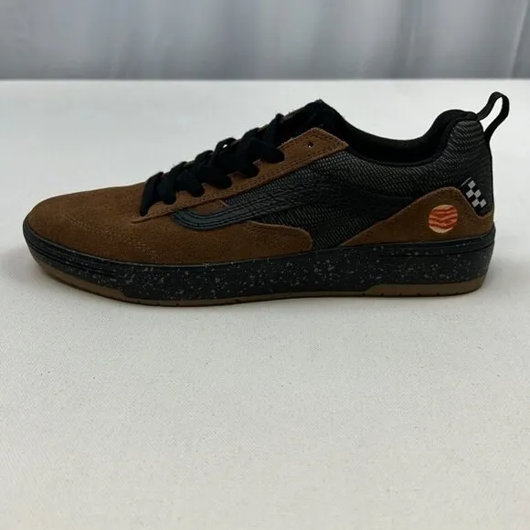 Vans Unisex Adults Zahba VN0007QQBF0 Zion Wright Brown Sneaker Shoes Sz M9 W10.5