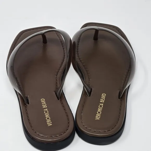 Veronica Beard Clea Jelly Flip-Flop Sandal In Hazlewood
