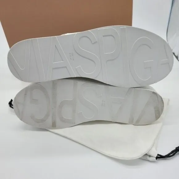 VIA SPIGA Gabuorey Blanc wide strap sandals Size 10