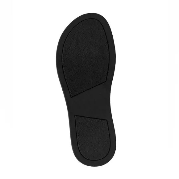 Vince Camuto Black Open Toe Sandals with‎ Thick Sole and Padded Straps
