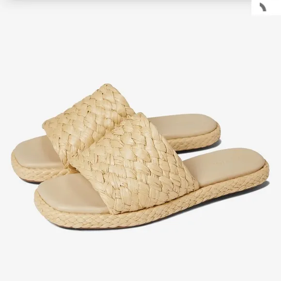 Vince rumi raffia sandals size 7