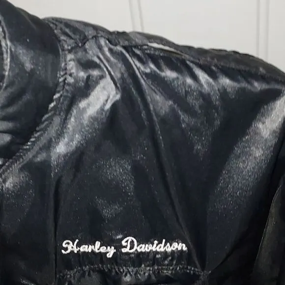 Vintage Harley Davidson Black Jacket S