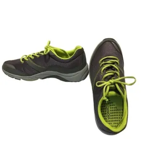 Vionic Women's Size 9 Kona Athletic Sneakers Mesh Gray and Lime