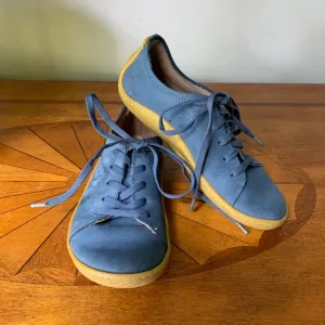 Vivo Barefoot Blue Sneakers with Gum Sole