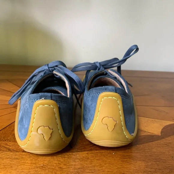 Vivo Barefoot Blue Sneakers with Gum Sole