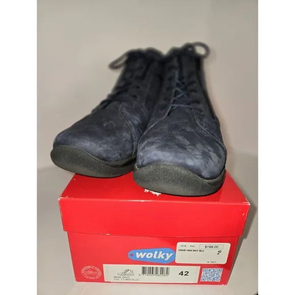 Wolky 6606 Why Womens Boots Size US 10 (Unisex Men's 8.5)
