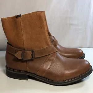 Wolverine Pearl Tan Women’s Leather Ankle Bootie