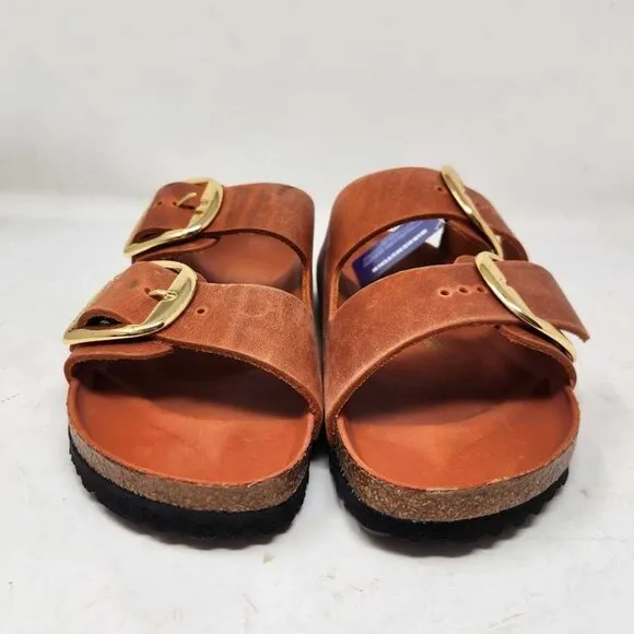 Women's 41 (US 10 Narrow fit Birkenstock Arizona Big Buckle sandals Burnt Orange