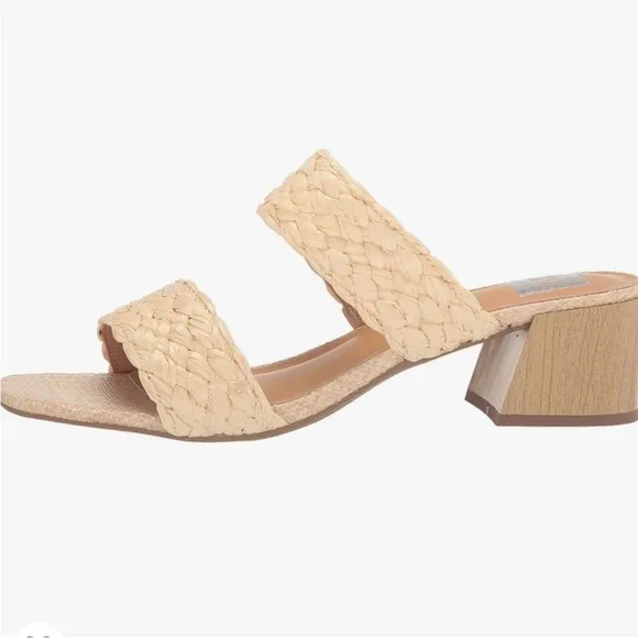 Women's Dolce Vita Raffia Sandals - Size 7.5 Worn for 3 hrs (I kept the 7)