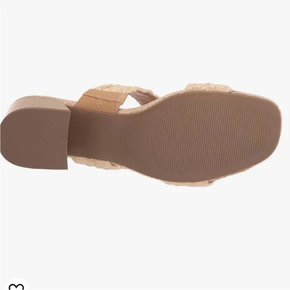 Women's Dolce Vita Raffia Sandals - Size 7.5 Worn for 3 hrs (I kept the 7)