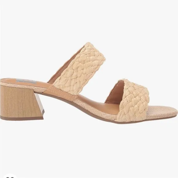 Women's Dolce Vita Raffia Sandals - Size 7.5 Worn for 3 hrs (I kept the 7)