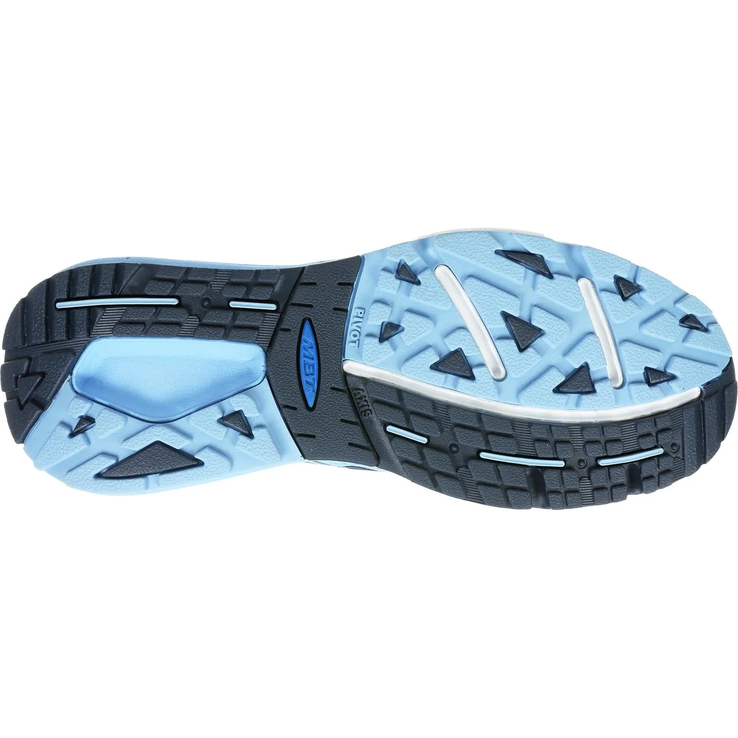 Women's MBT Simba 3 Sky Blue/Navy Mesh