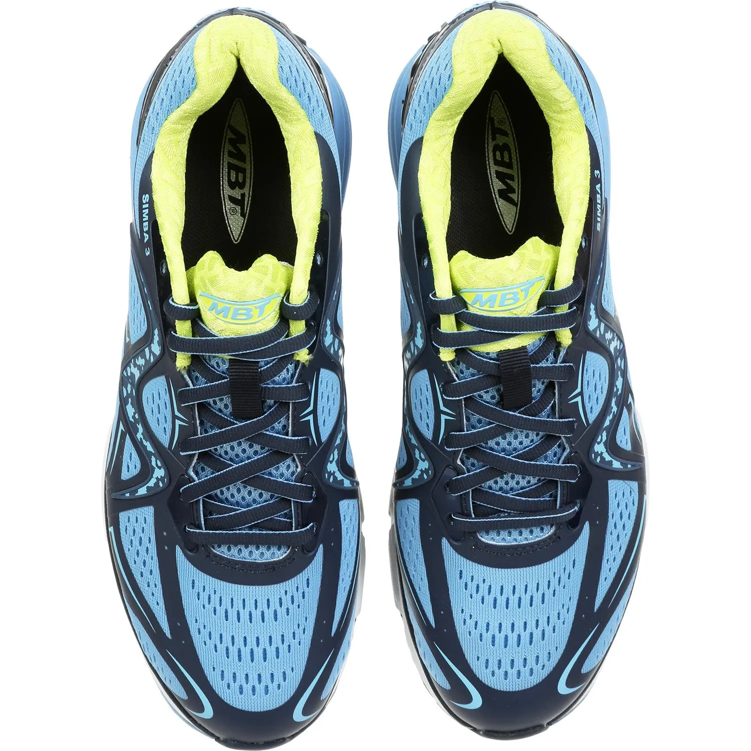 Women's MBT Simba 3 Sky Blue/Navy Mesh