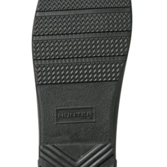 Women's Refined Slim Fit Black Size 10 Rain Boots