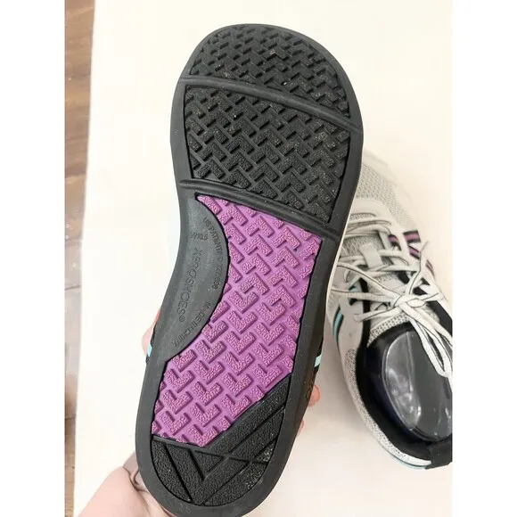 Xero Women's Prio Running Fitness Shoes White Purple Sz 10.5 Barefoot Mint Cond