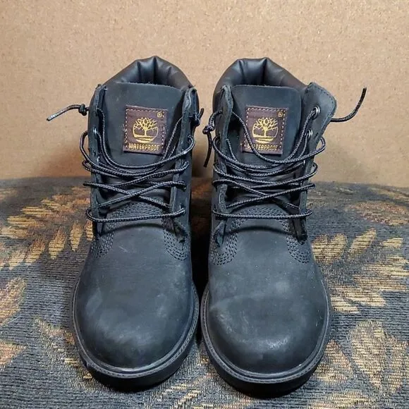 Youth Timberland Premium 6 inch Waterproof Boots