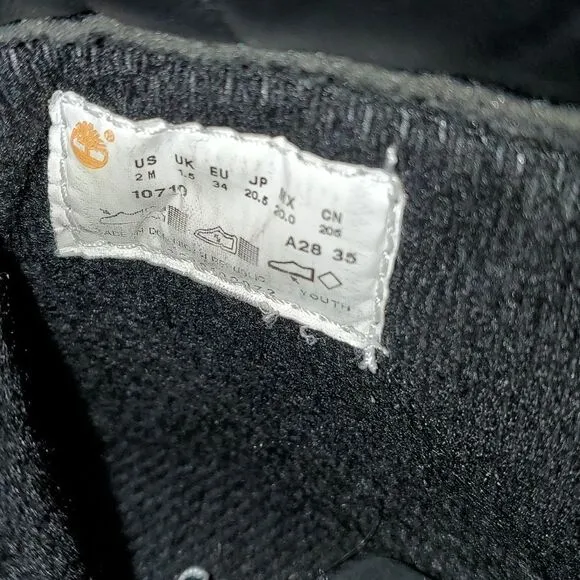 Youth Timberland Premium 6 inch Waterproof Boots