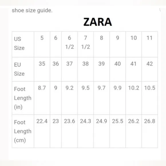 Zara Black Leather Platform Sandals with Wide Heels