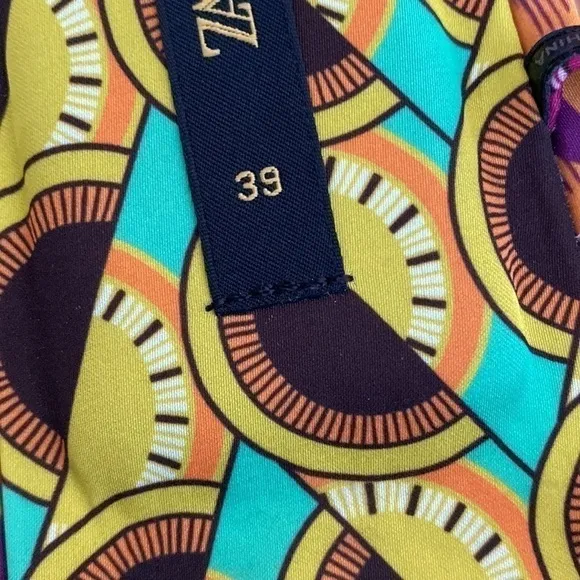 Zara NWT multicolor printed sandals